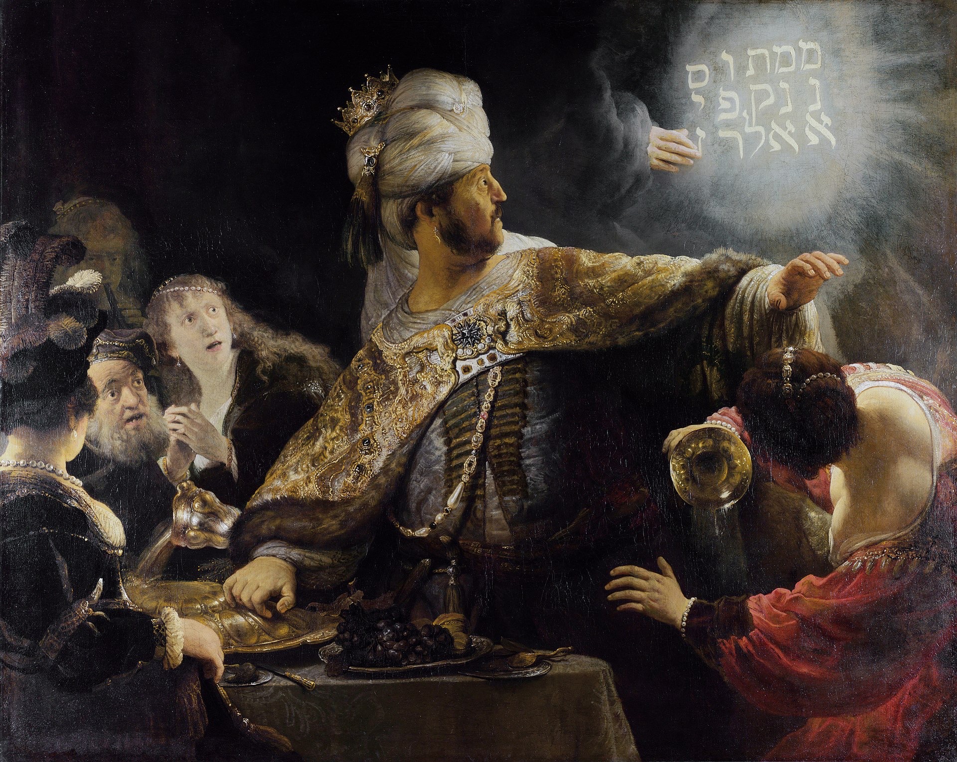 Rembrand Belshazzars fest (1635)
